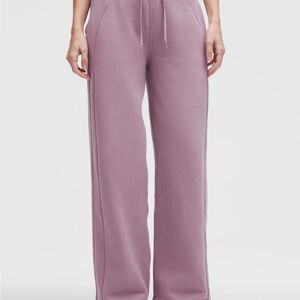 Lululemon Scuba Mid Rise Wide Leg Pants Regular